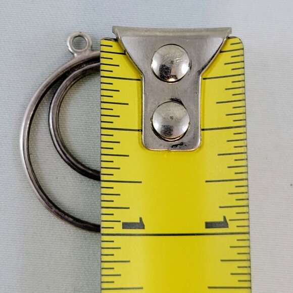 Pandora Amethyst Double Hoop Earring Charms Retired Sterling Silver 29606AM - Picture 5 of 6